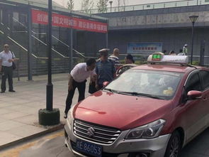 市运管局张兵局长督查出租汽车行业文明创建